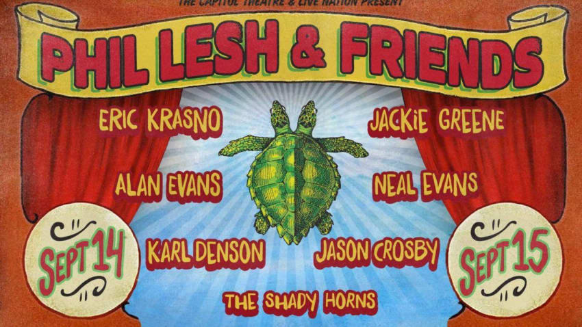 Webcasts Of Phil Lesh & Friends In Coney Island Announced
