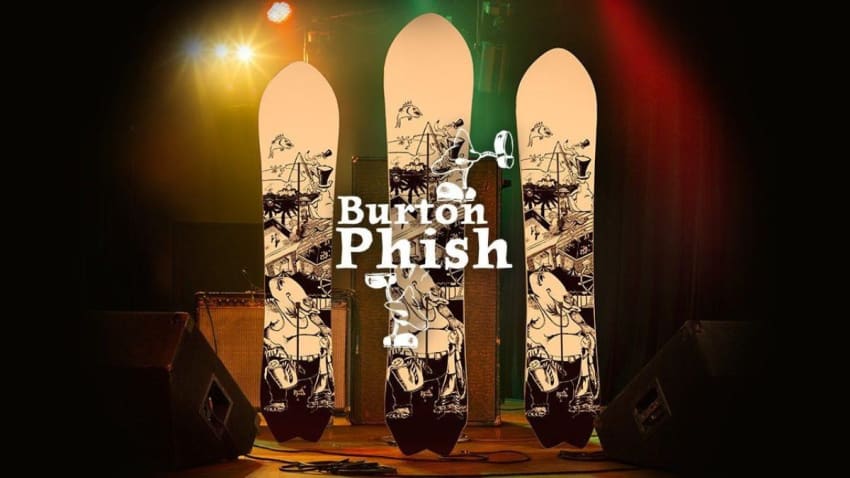 Burton Puts Phish Snowboards Up For Sale