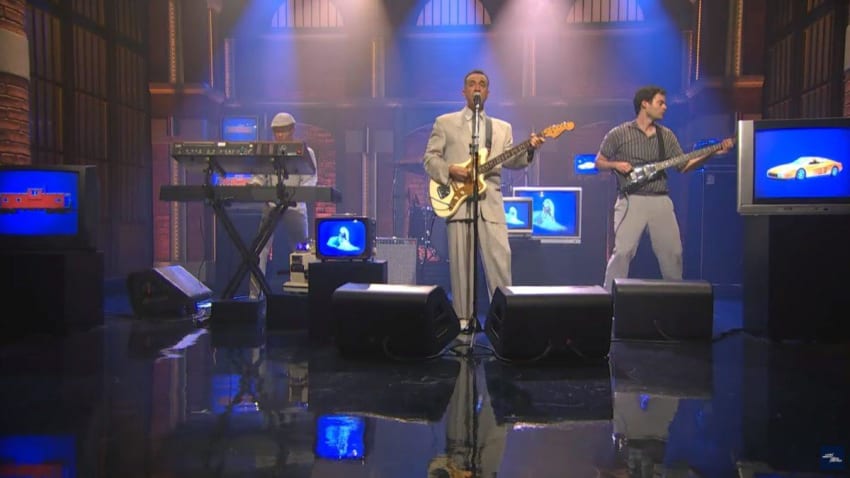 Fred Armisen & Bill Hader Show Off Talking Heads Parody Band