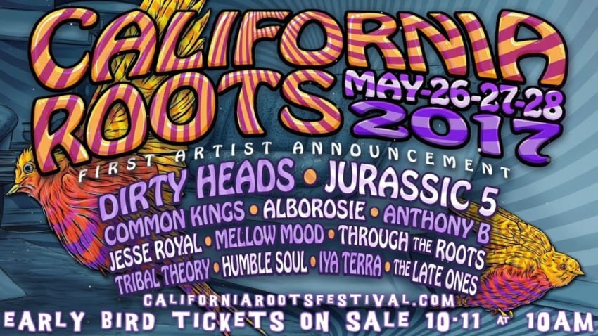 California Roots Music & Arts Festival Announces 2017 First Round Lineup