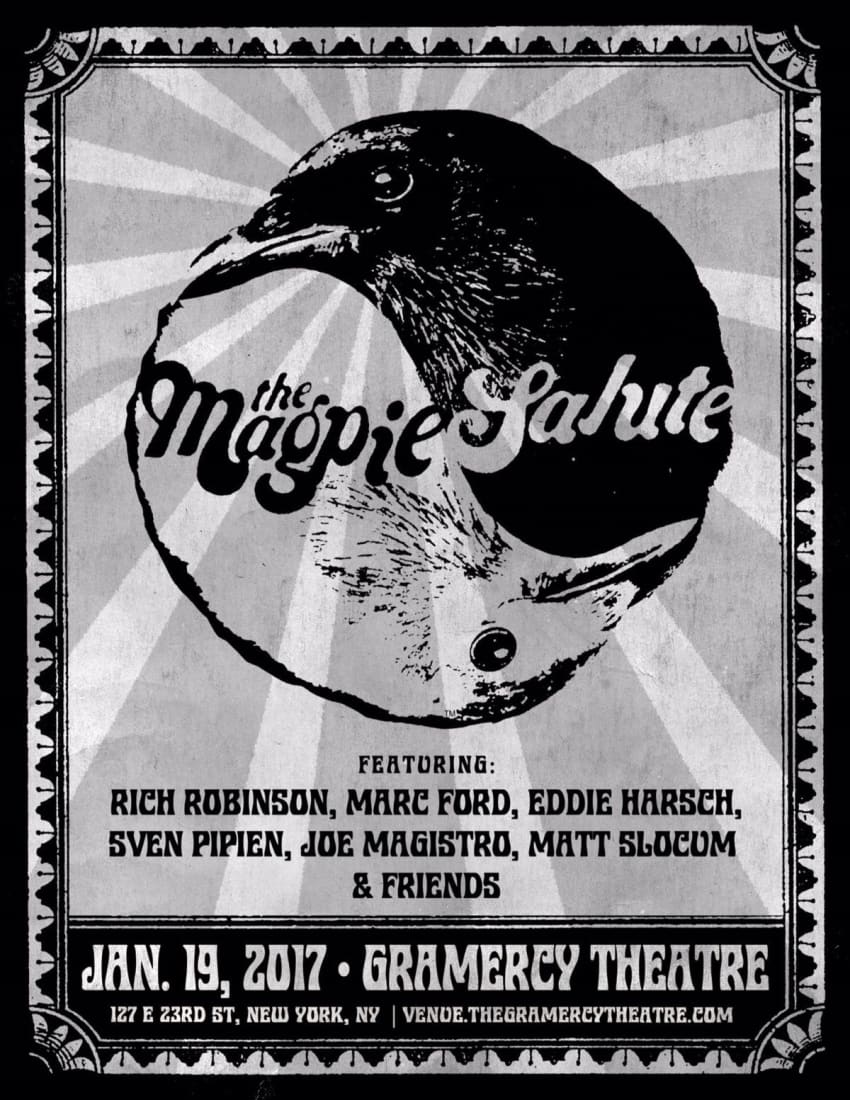 Rich Robinson Forms The Magpie Salute With Fellow Black Crowes Alumni