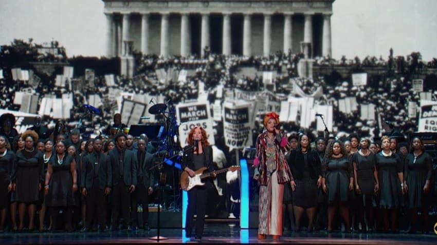 Bonnie Raitt Performs For Mavis Staples At 39th Annual Kennedy Center Honors