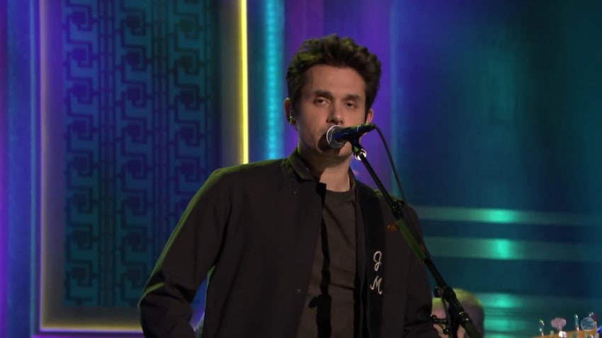 John Mayer Performs 'Love On The Weekend' On 'The Tonight Show'