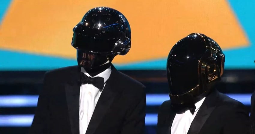 Daft Punk Grammys Screengrab