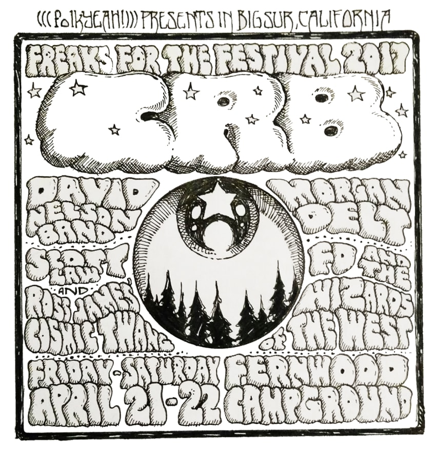 Freaks For The Festival 2017 Poster