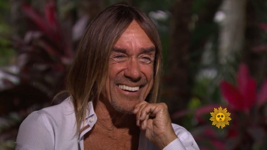 Iggy Pop Appears On 'CBS Sunday Morning'
