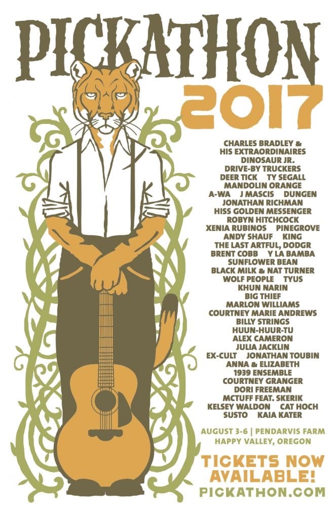 Pickathon 2017 1st Round Poster