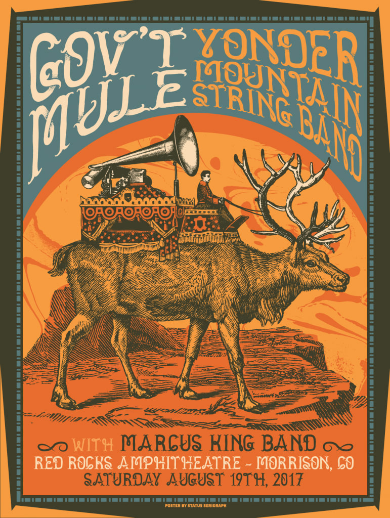 Gov't Mule To Play Red Rocks With Yonder Mountain String Band & Marcus