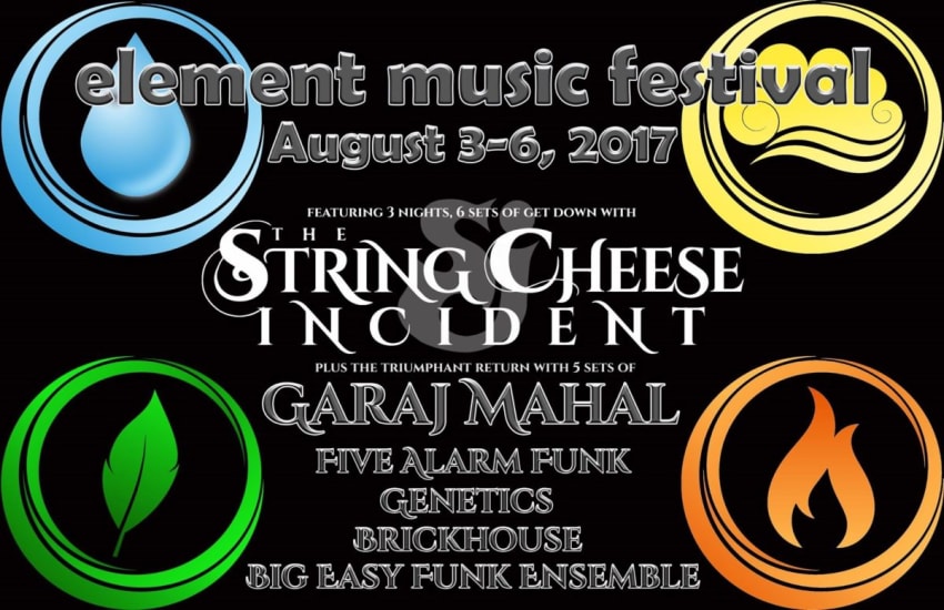 Element Music Festival 2017 Poster