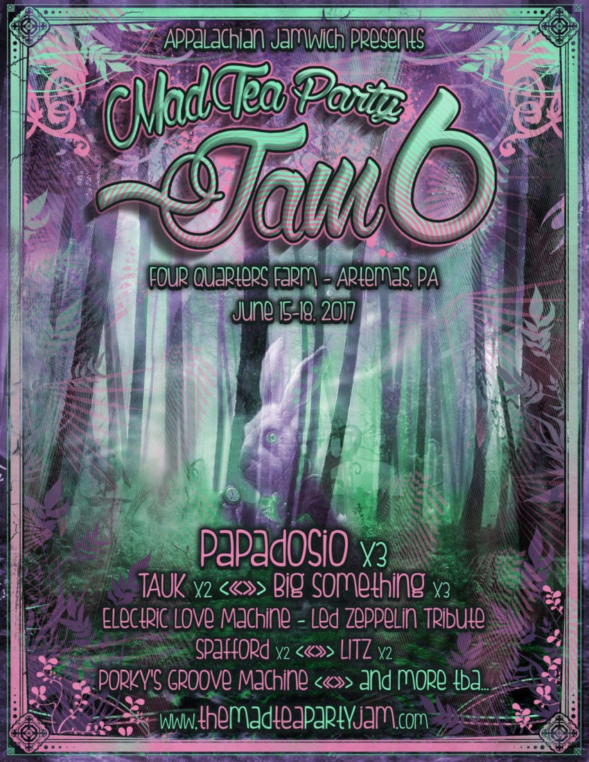Mad Tea Party 6 Initial Poster