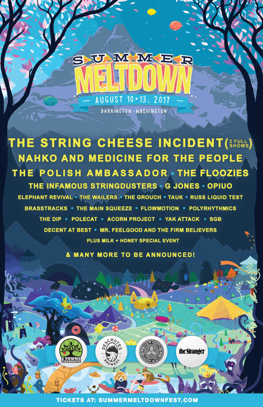 Summer Meltdown 2017 Poster