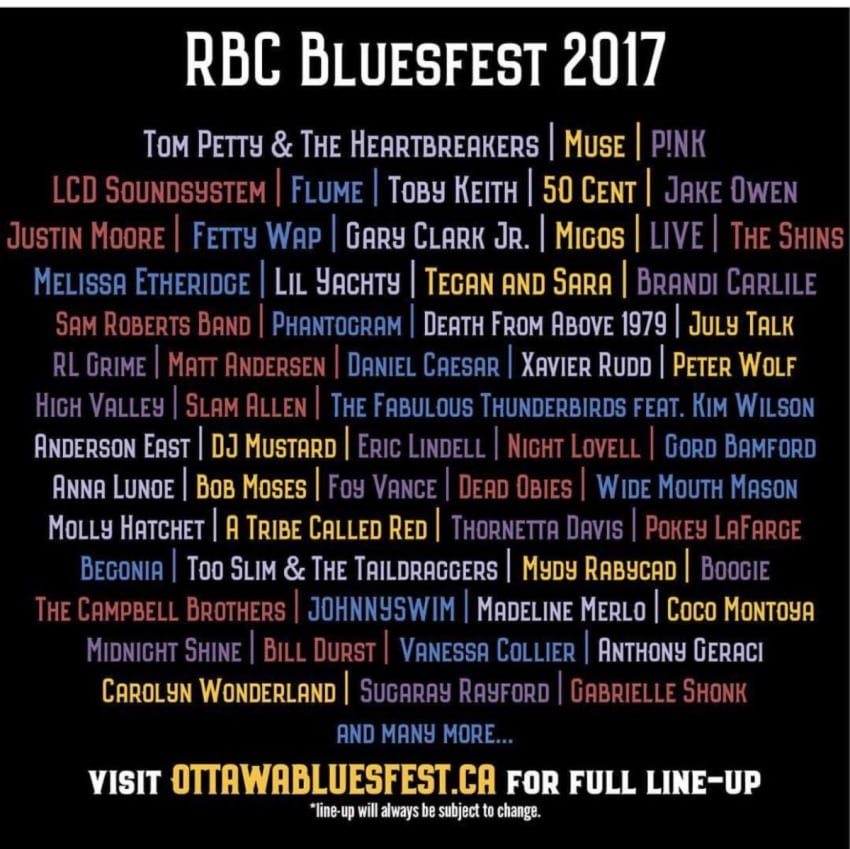 ottawa blues 2017 initial lineup admat