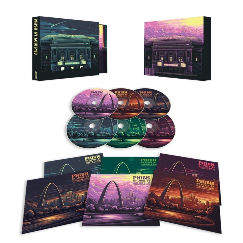 phish st louis 93 all art