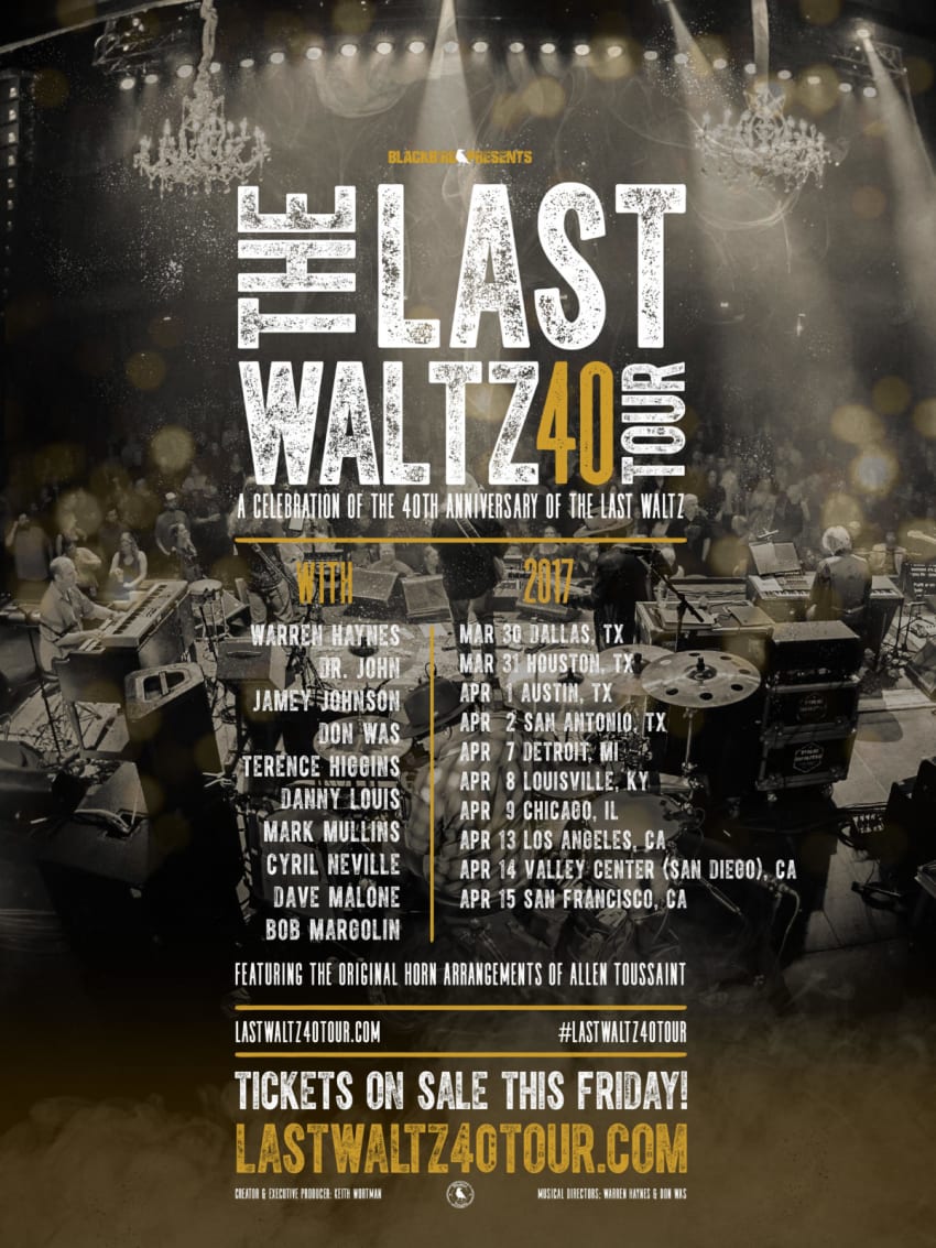 Last Waltz 40 Adds