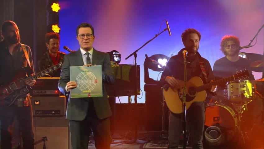 Dawes Appears On 'The Late Show With Stephen Colbert'