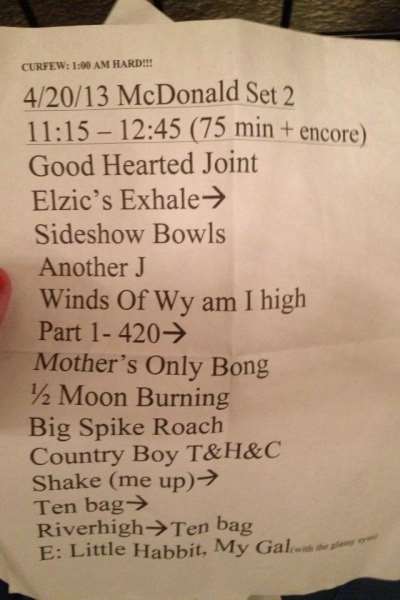 420stagesetlist