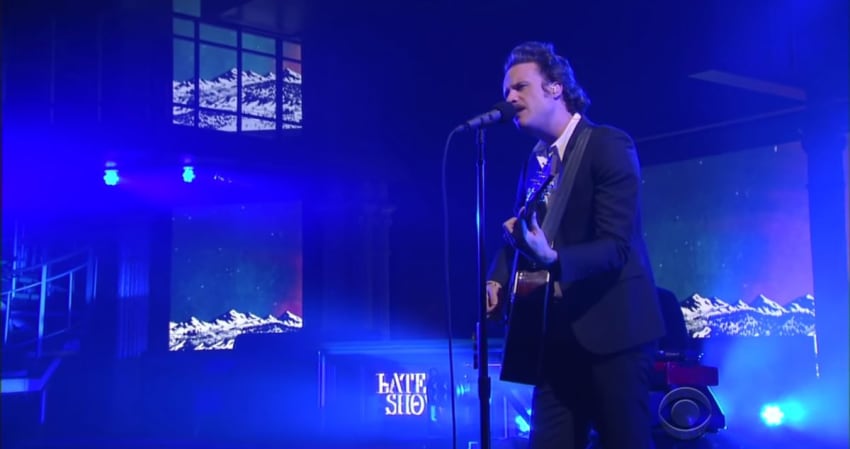 Father John Misty Late Show Screengrab Crop