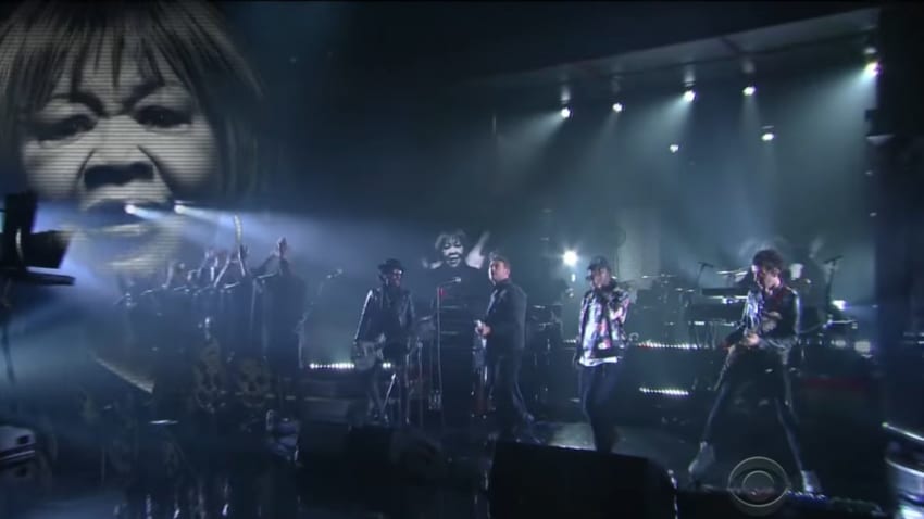 Gorillaz With Pusha T & Mavis Staples Perform On ‘The Late Show’