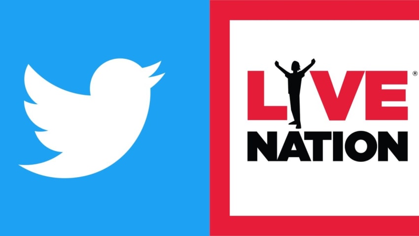 Twitter Teams With Live Nation For Live Concert Streams
