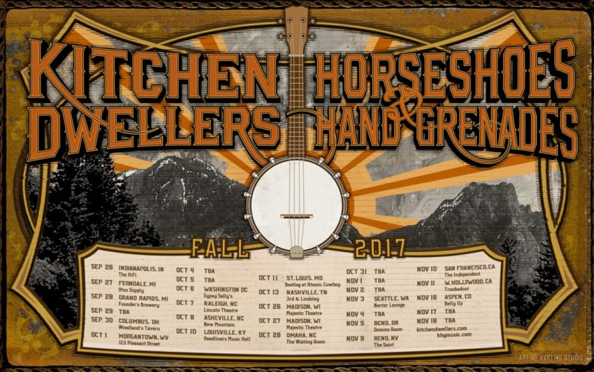 Horseshoes & Hand Grenades And Kitchen Dwellers Tour Crop