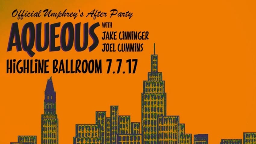 Aqueous Announces Late Night Show Featuring Members Of Umphrey's McGee