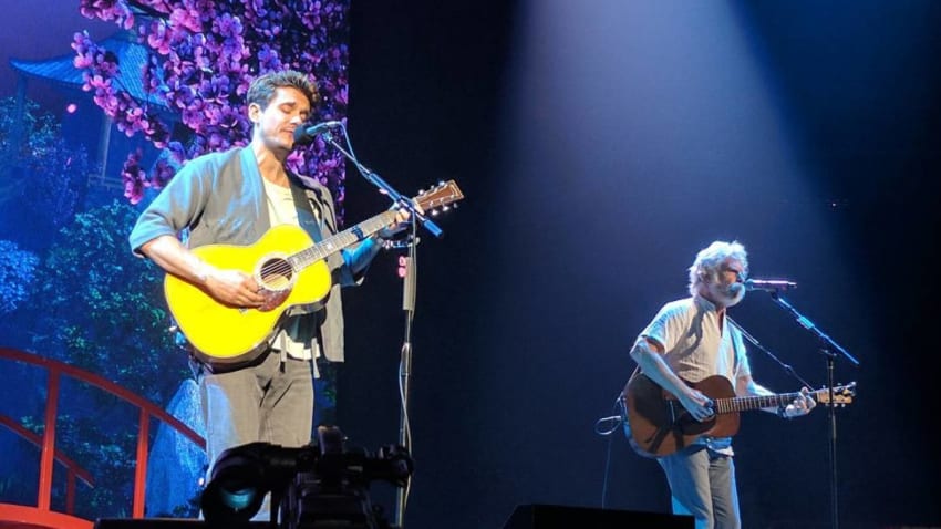 Bob Weir Guests With John Mayer In Sacramento
