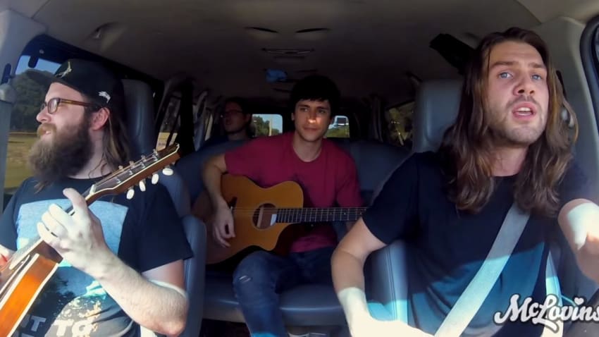 McLovins Cover ‘Homegrown’ By Zac Brown Band In Tour Van