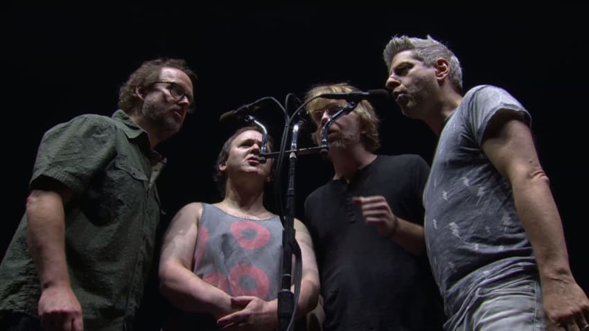 Phish MSG 2017 Night One Screengrab