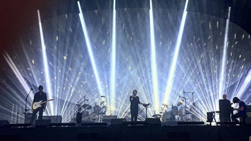 Radiohead Switches It Up At Old Trafford