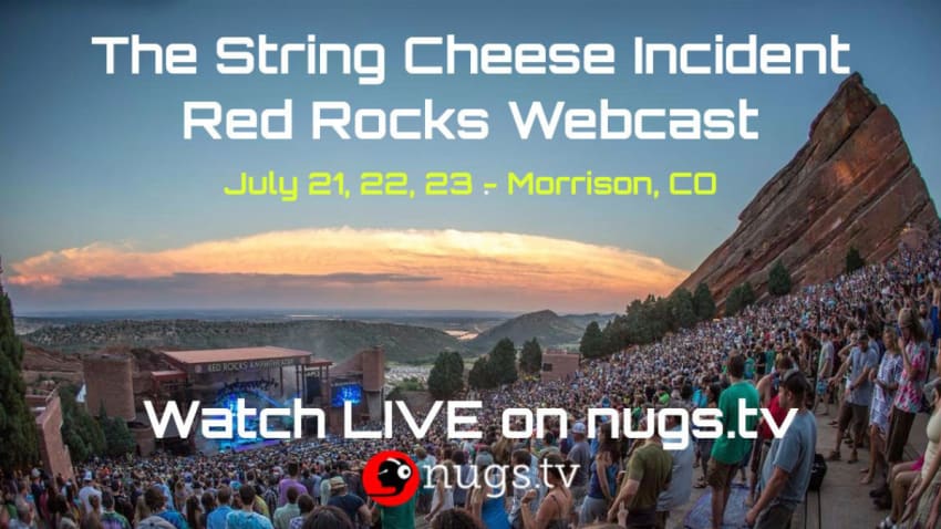The String Cheese Incident Announces 2017 Red Rocks Run Webcasts
