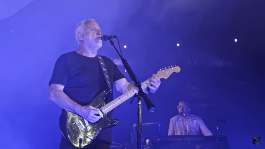 David Gilmour Shares 'Time'/'Breathe' Excerpt From 'Live At Pompeii'