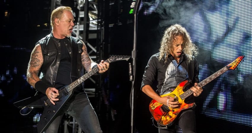 Metallica Citone Crop