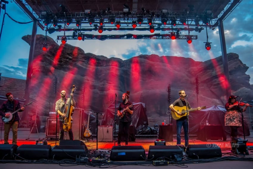 Yonder Mountain String Band Red Rocks 2017 Williams