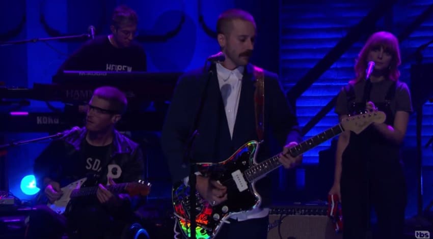 Portugal The Man Conan Screengrab Crop
