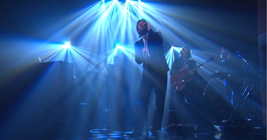 Father John Misty Late Show Screengrab Crop