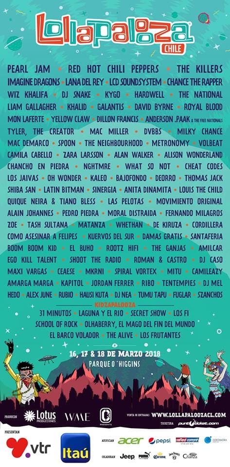 LollaChile 2018