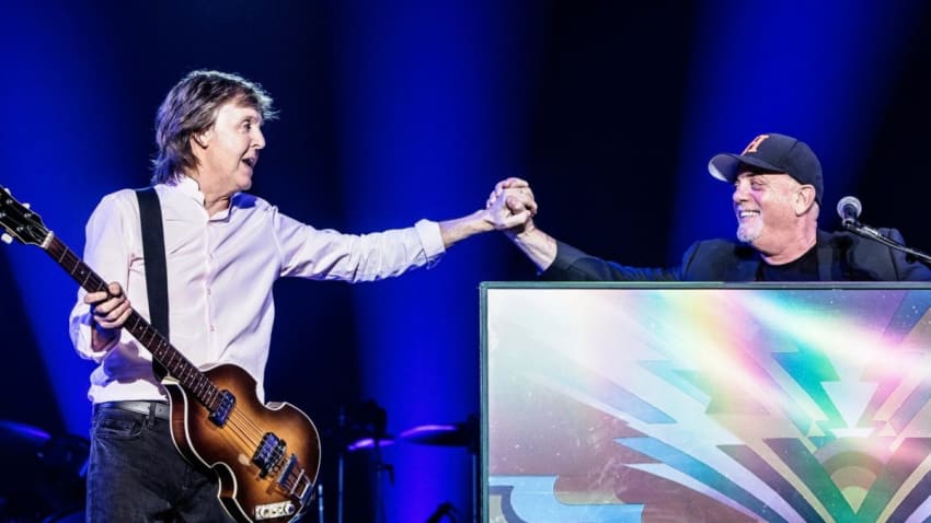 Billy Joel Joins Paul McCartney In New York