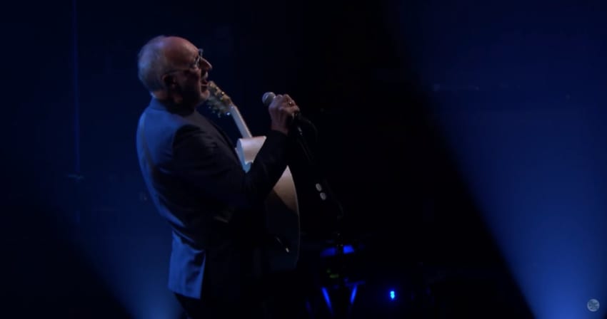 Pete Townshend Tonight Show Screengrab Crop