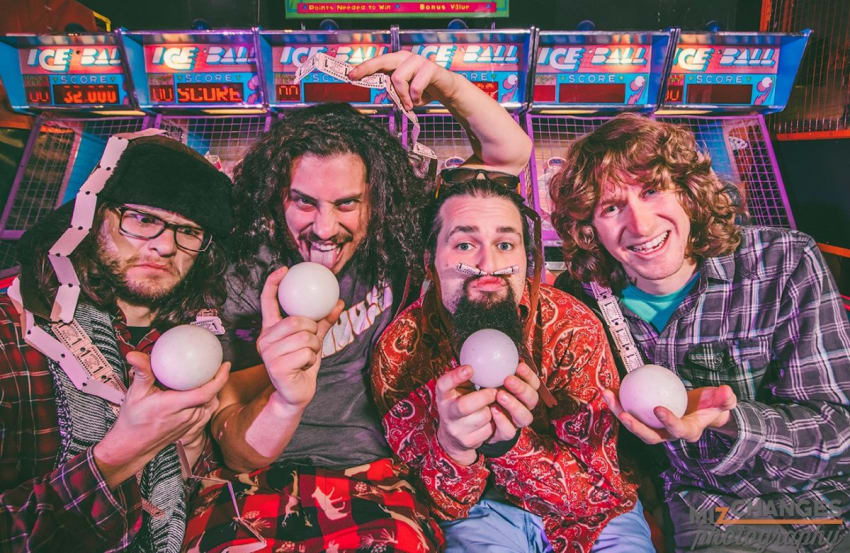 Pigeons Playing Ping Pong Press Crop Fall 2017 Mizchanges