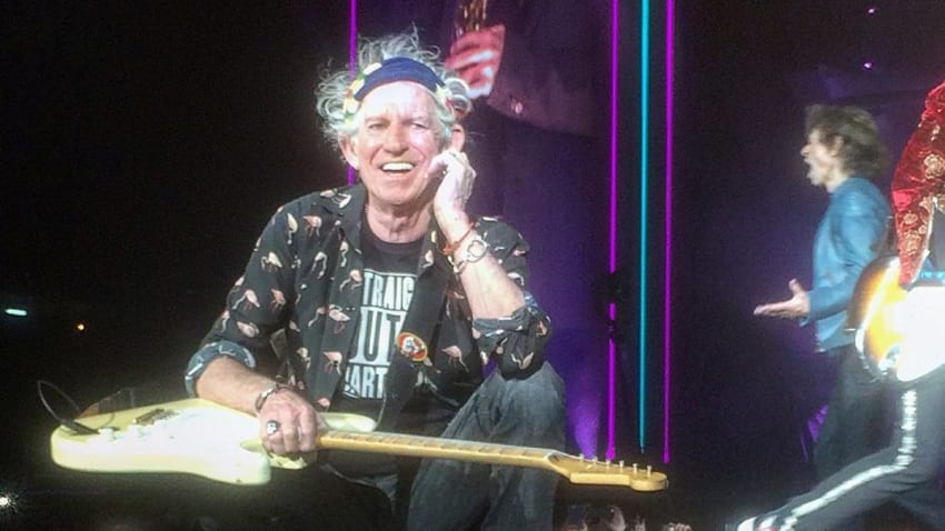 The Rolling Stones Play 'Rocks Off' By Request In Barcelona