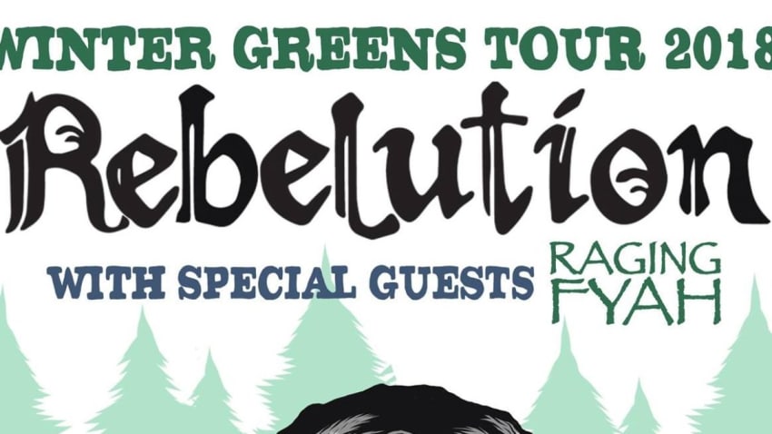 Rebelution Announces Winter Greens Tour 2018