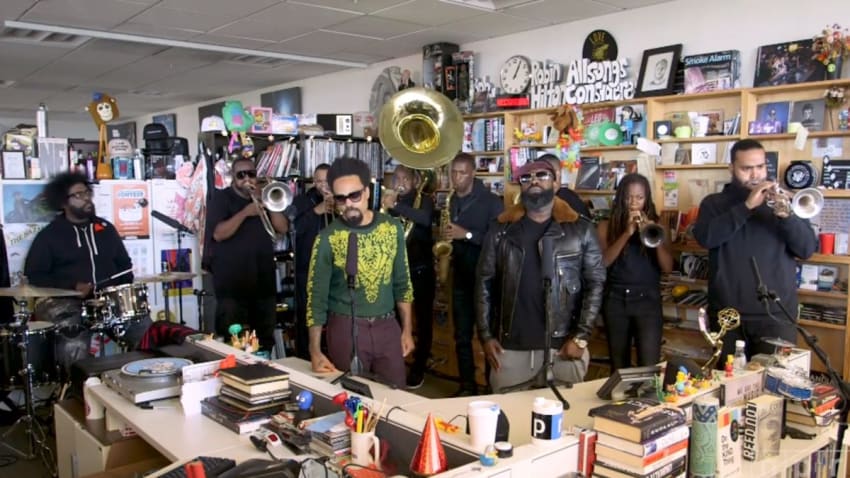 The Roots & Bilal Perform ‘Tiny Desk Concert’