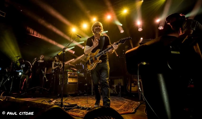 Trey Anastasio Las Vegas 2017 Citone Crop Smile