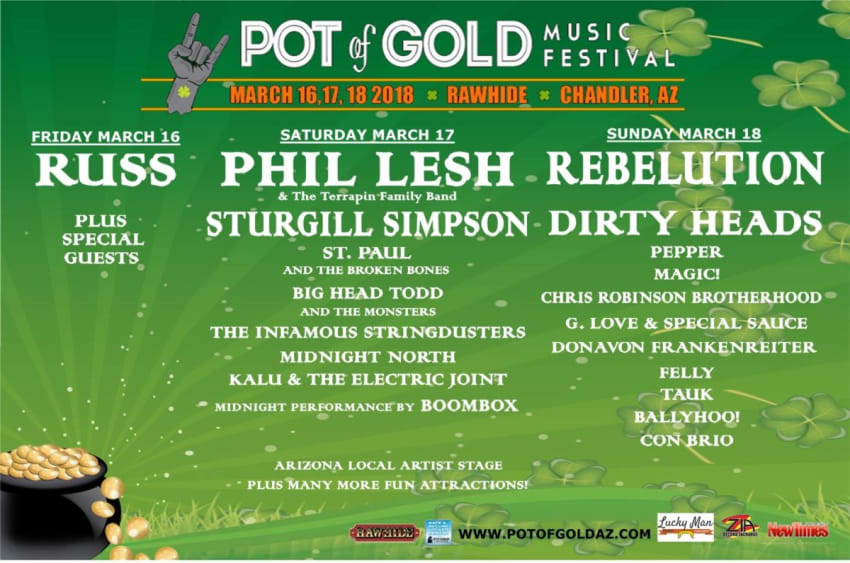 2018 Pot Of Gold Poster