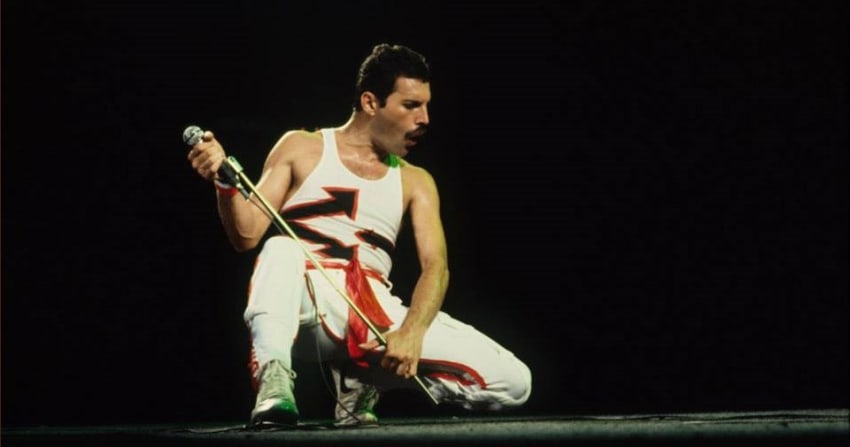 Freddie Mercury Press Crop