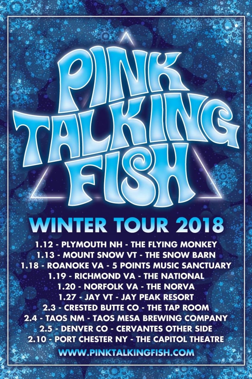 Pink Talking Fish Confirms 2018 Winter Tour Including GuestFilled 'The