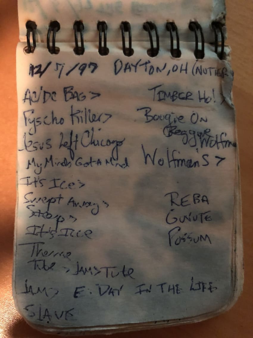 Gadiel Dayton Setlist