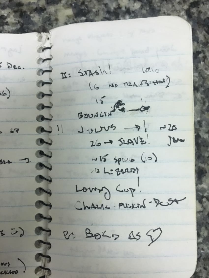 Set Two Welsh Setlist Book