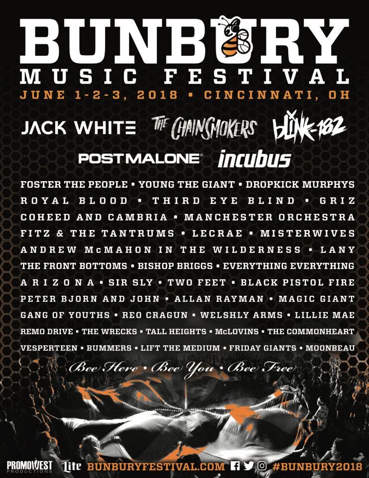 Bunbury 2018 Poster
