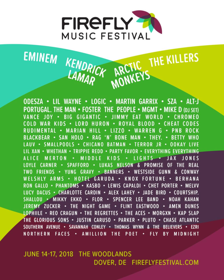 Firefly 2018 Poster